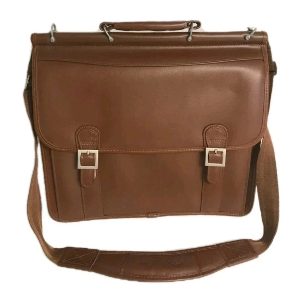 Mcklein Smart Design Mobile Professional Laptop Leather Shoulder Messenger Bag